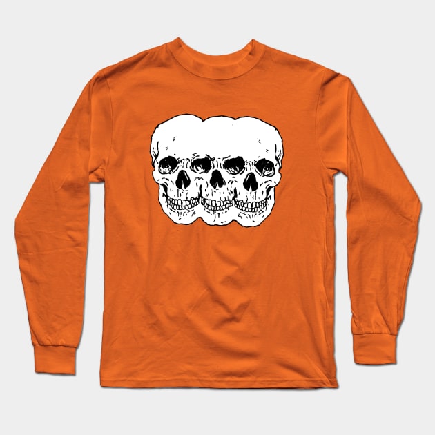 Craniumz Long Sleeve T-Shirt by Luke Gray